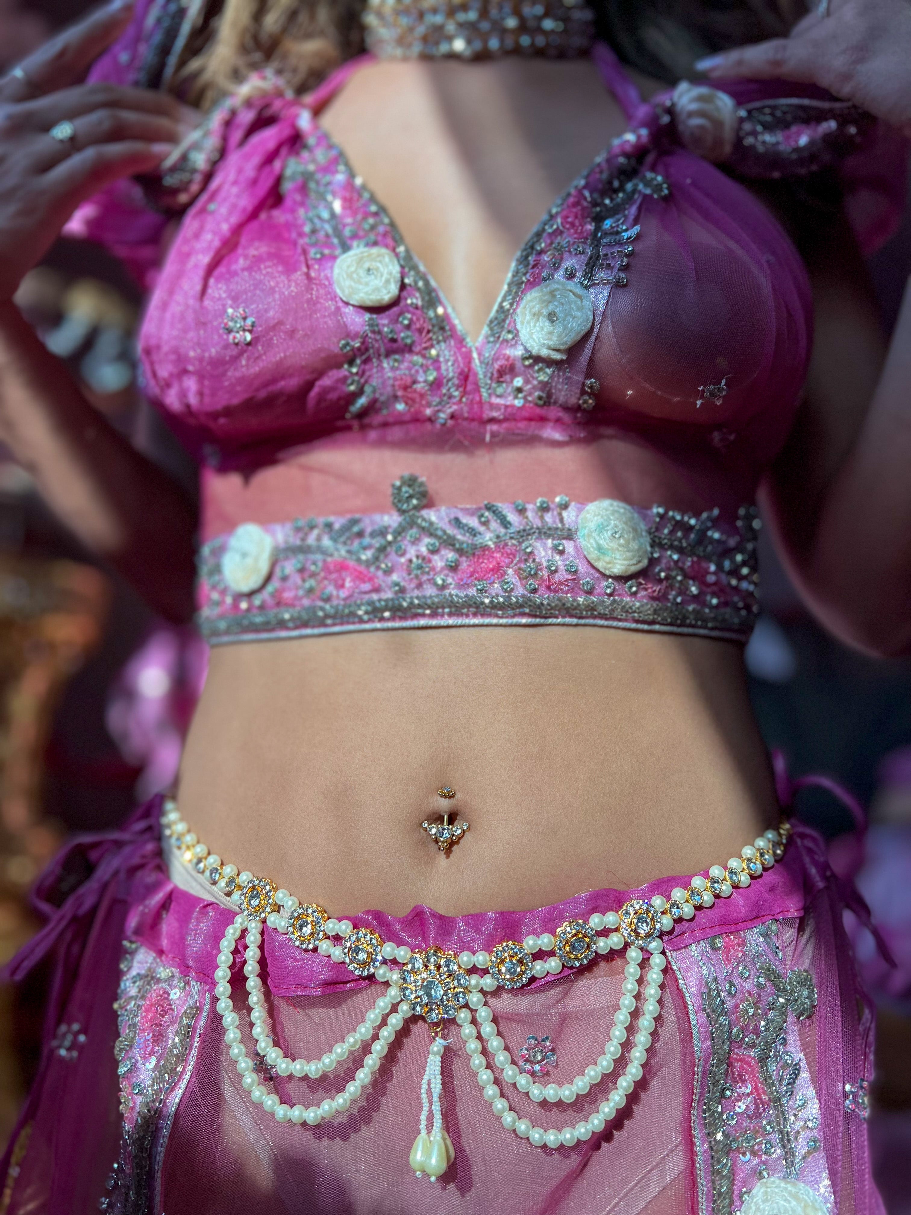Pearl Love Belly Chain Belt