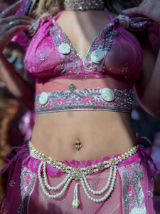 Pearl Love Belly Chain Belt