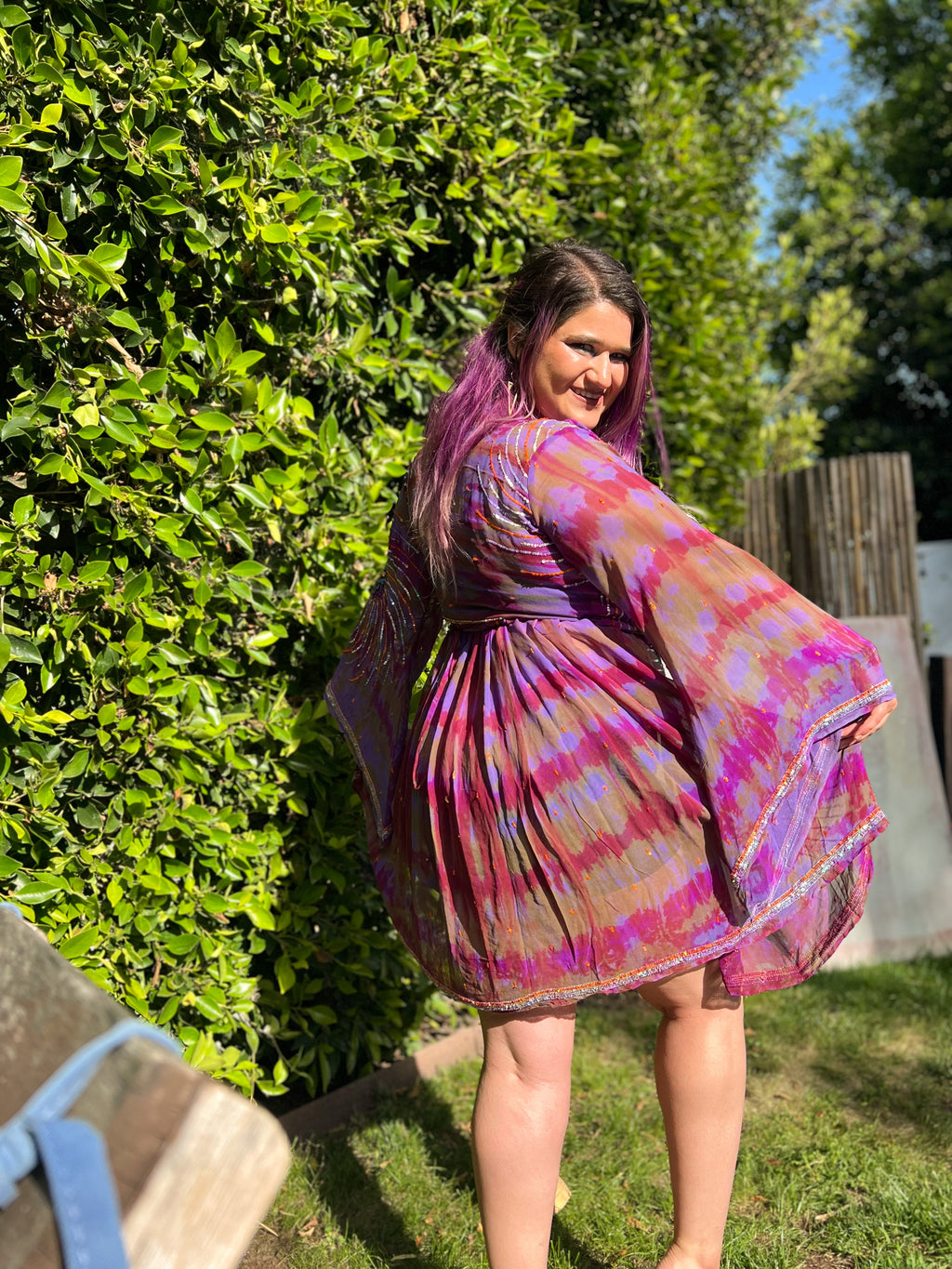 Cosmic Dreams Babydoll Dress