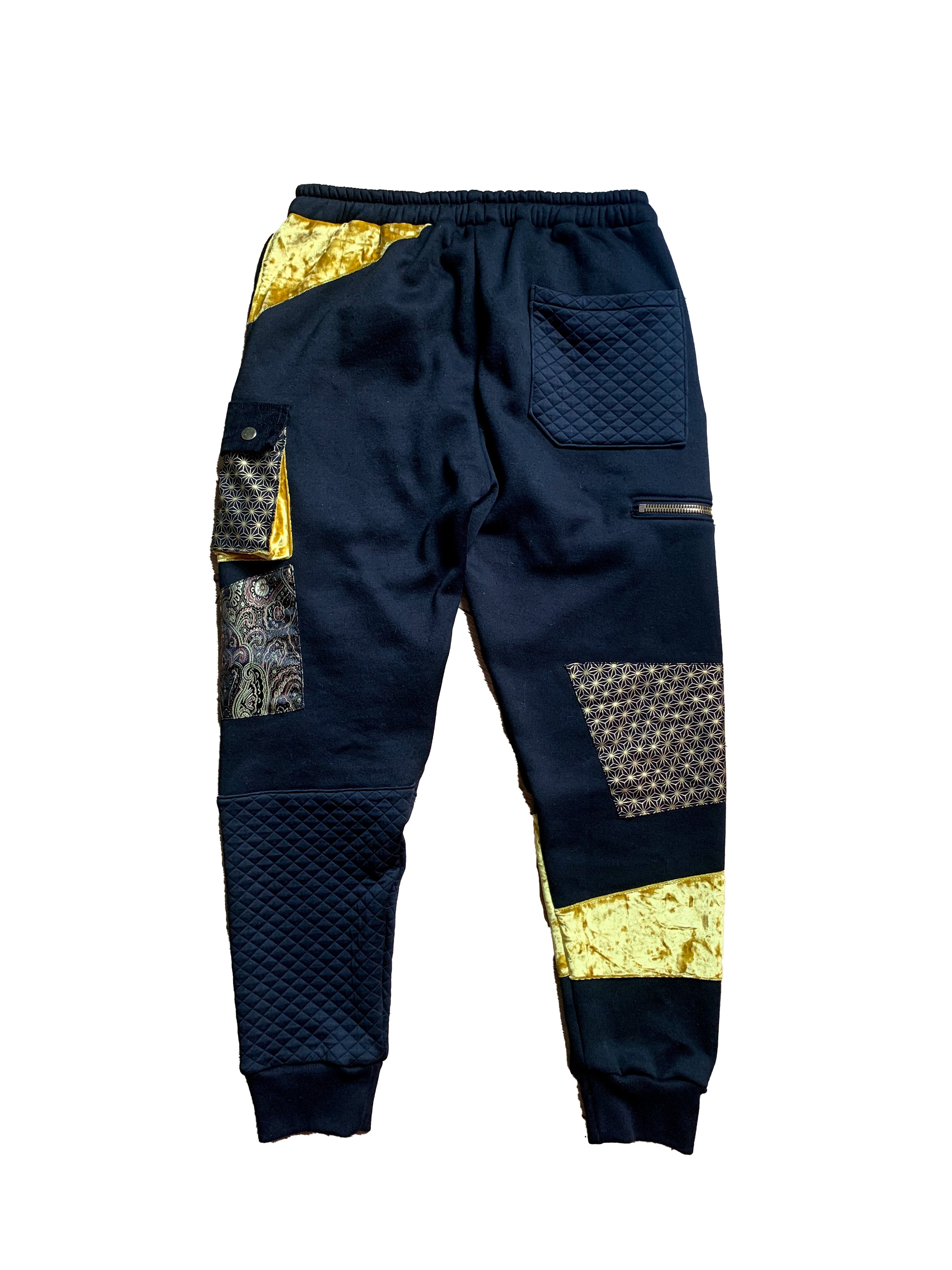 Golden Teacher Patchwork Pants