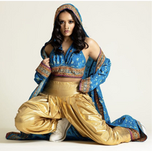 Load image into Gallery viewer, The Poonam Pink Hooded Kimono
