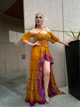 Load image into Gallery viewer, Bandhani Sunflower Goddess Set
