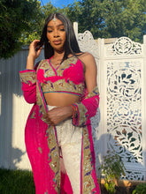Load image into Gallery viewer, Pink lotus halter top
