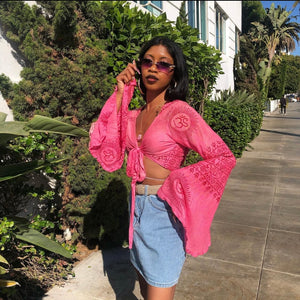 Fuscia Sanskrit Bella Top