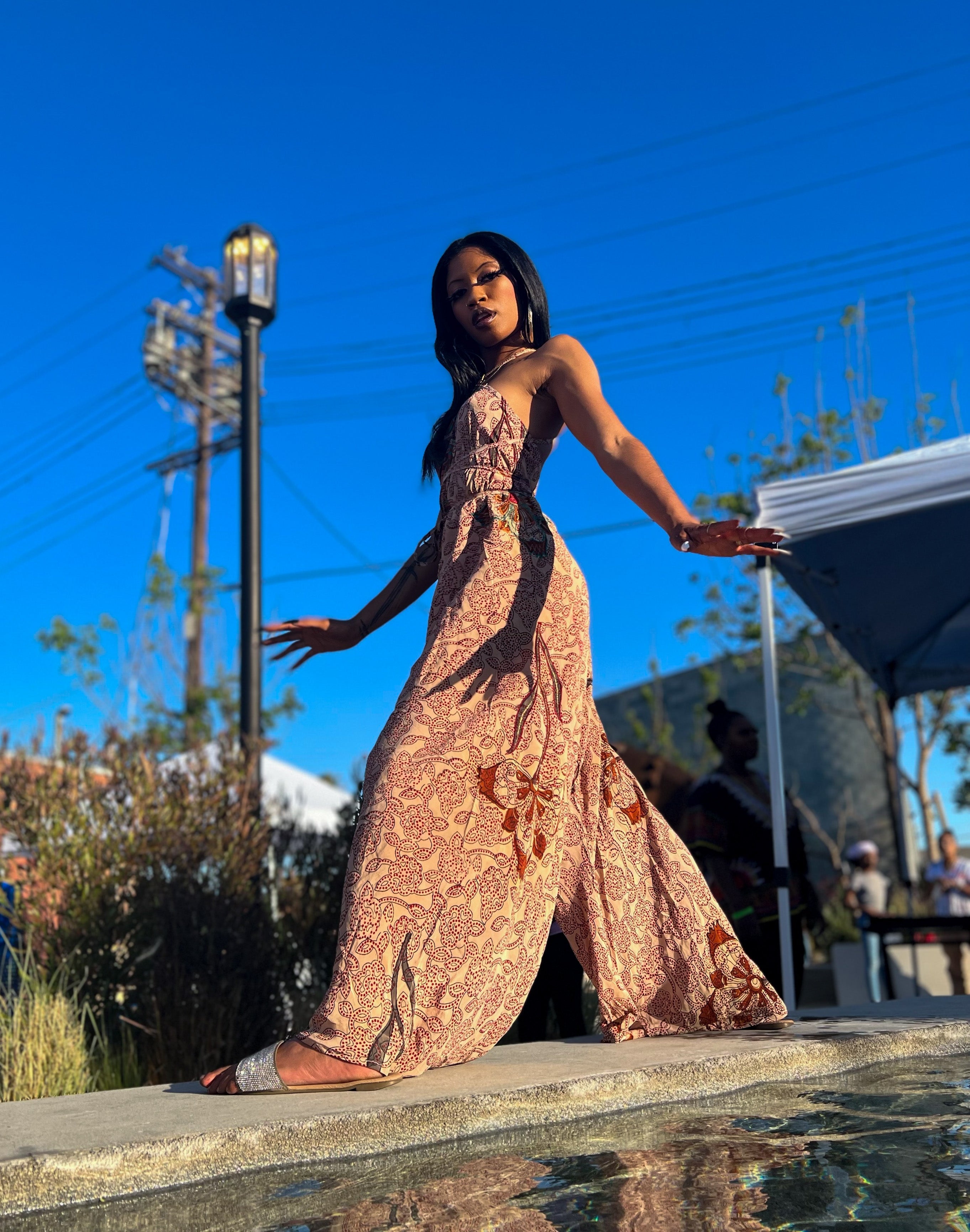 Bohemian Fire Jumpsuit