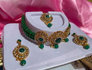 The Emerald Empire Necklace Set
