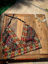 Load image into Gallery viewer, Fire Flower Halter Top
