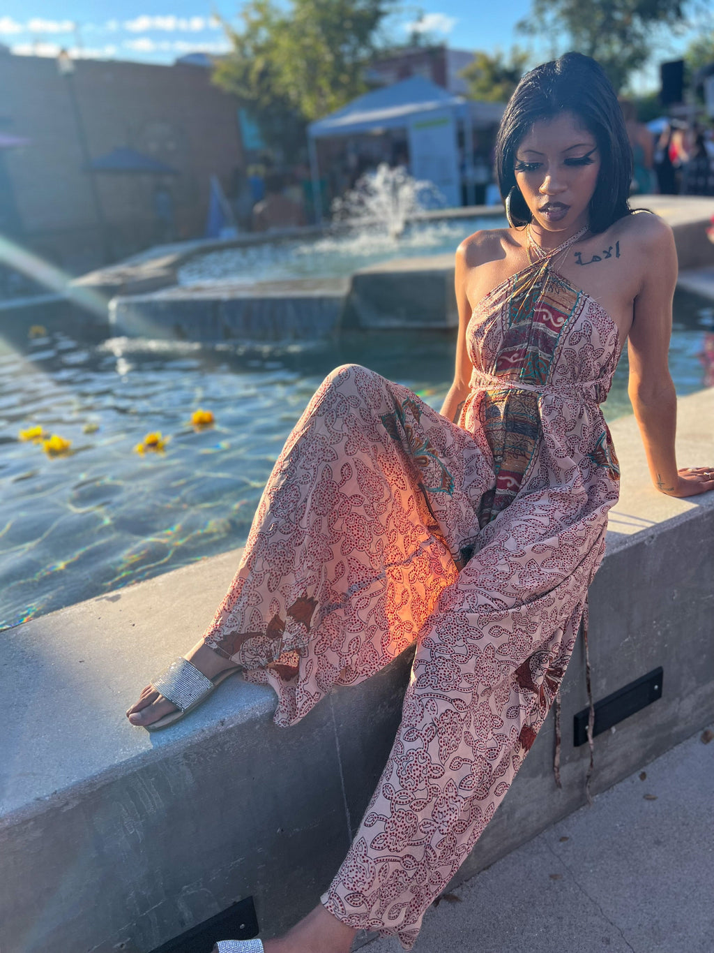 Bohemian Fire Jumpsuit