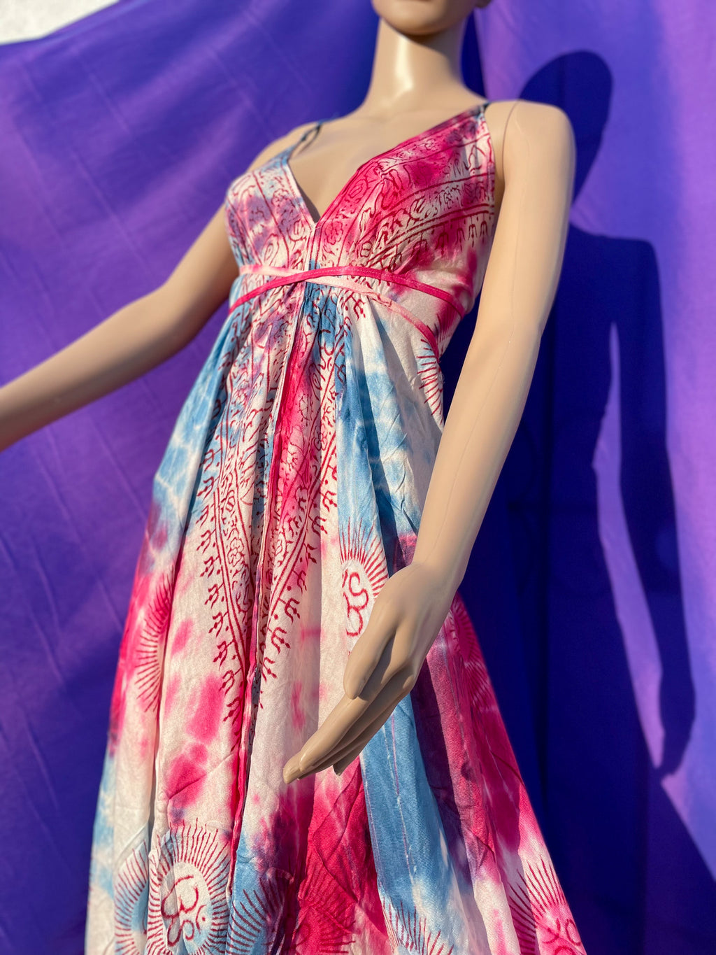 Cosmic love Sanskrit dress
