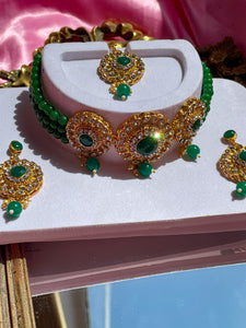 The Emerald Empire Necklace Set