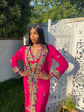 Load image into Gallery viewer, Pink lotus halter top

