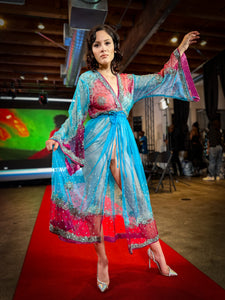 Icy Queen Anarkali Dress