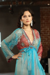 Icy Queen Anarkali Dress