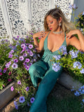 Jade Stone Sanskrit Jumpsuit