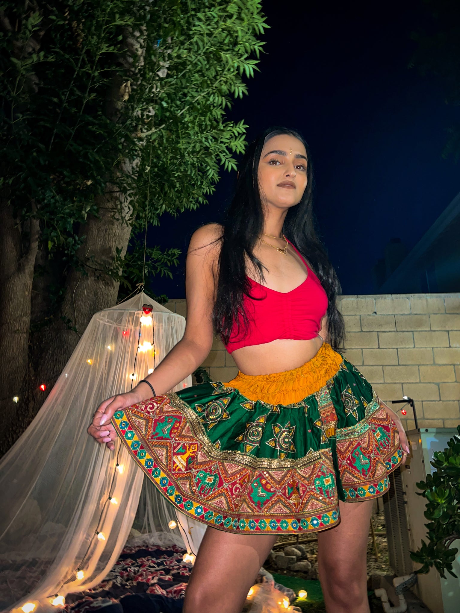 Fire Goddess Micro Mini Skirt Set – Namaslay Collective