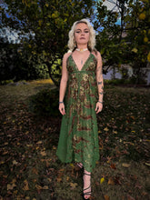 Load image into Gallery viewer, Emerald Gold Elixir Magic Dress
