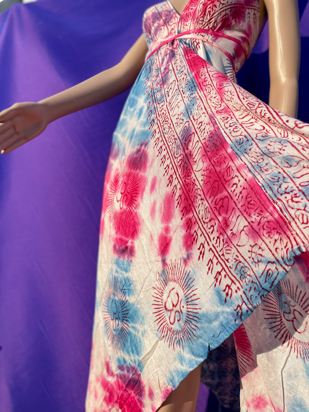 Cosmic love Sanskrit dress
