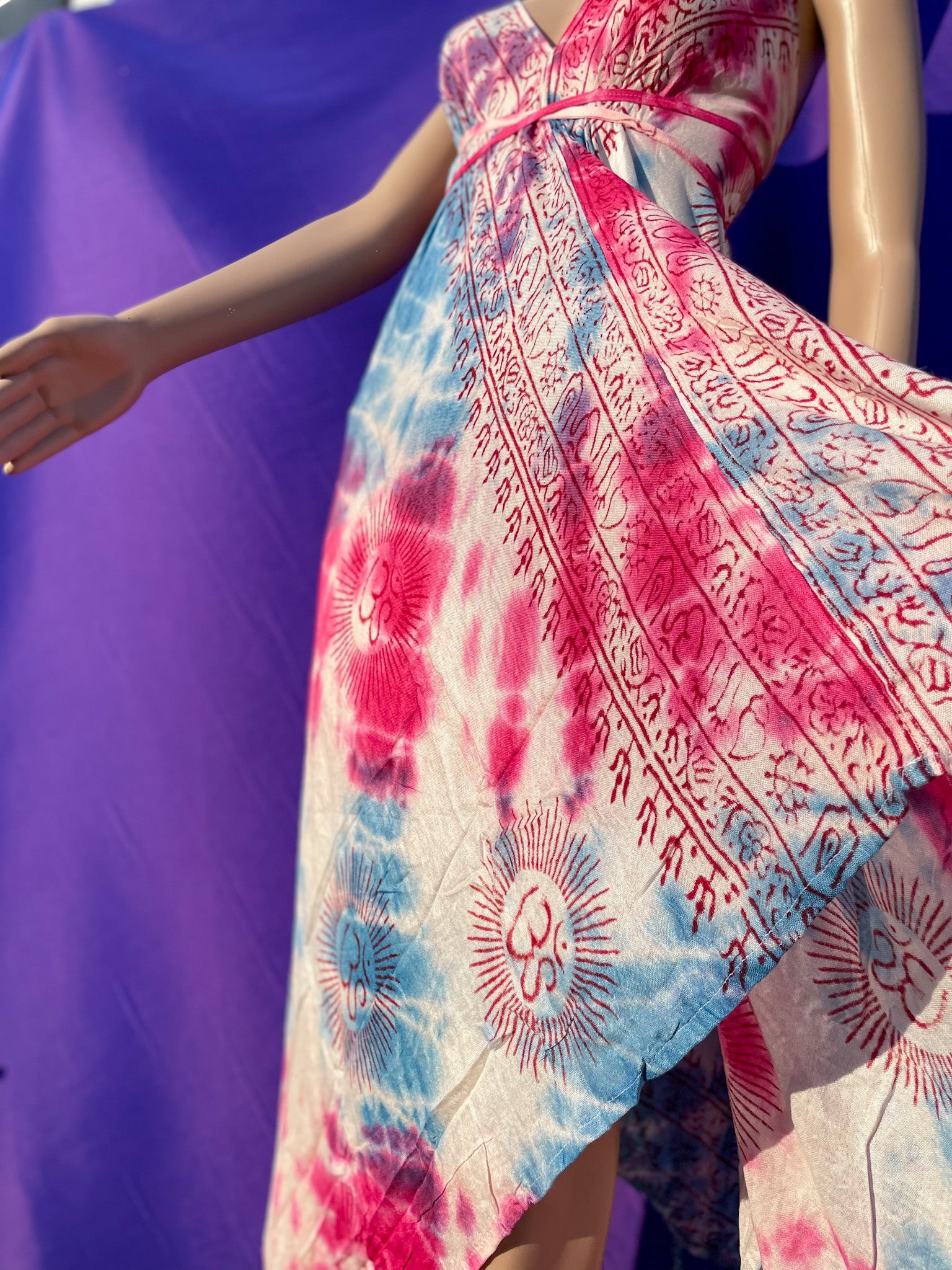 Cosmic love Sanskrit dress