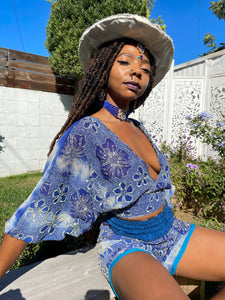 Atlantis Bloom Shorts Set