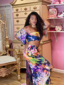 Pink Lotus Aura Wrap Top
