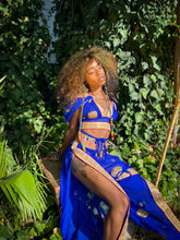 Load image into Gallery viewer, Sapphire Gold Jasmine Set
