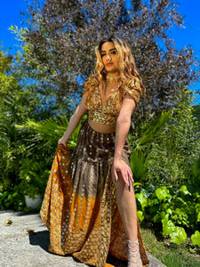 Golden Tiger Goddess Set