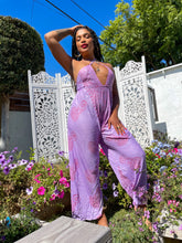 Load image into Gallery viewer, Lilac Sanskrit Jumpsuit

