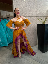 Load image into Gallery viewer, Bandhani Sunflower Goddess Set
