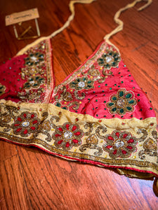 Strawberry Moon Halter Top ( Large cup size)