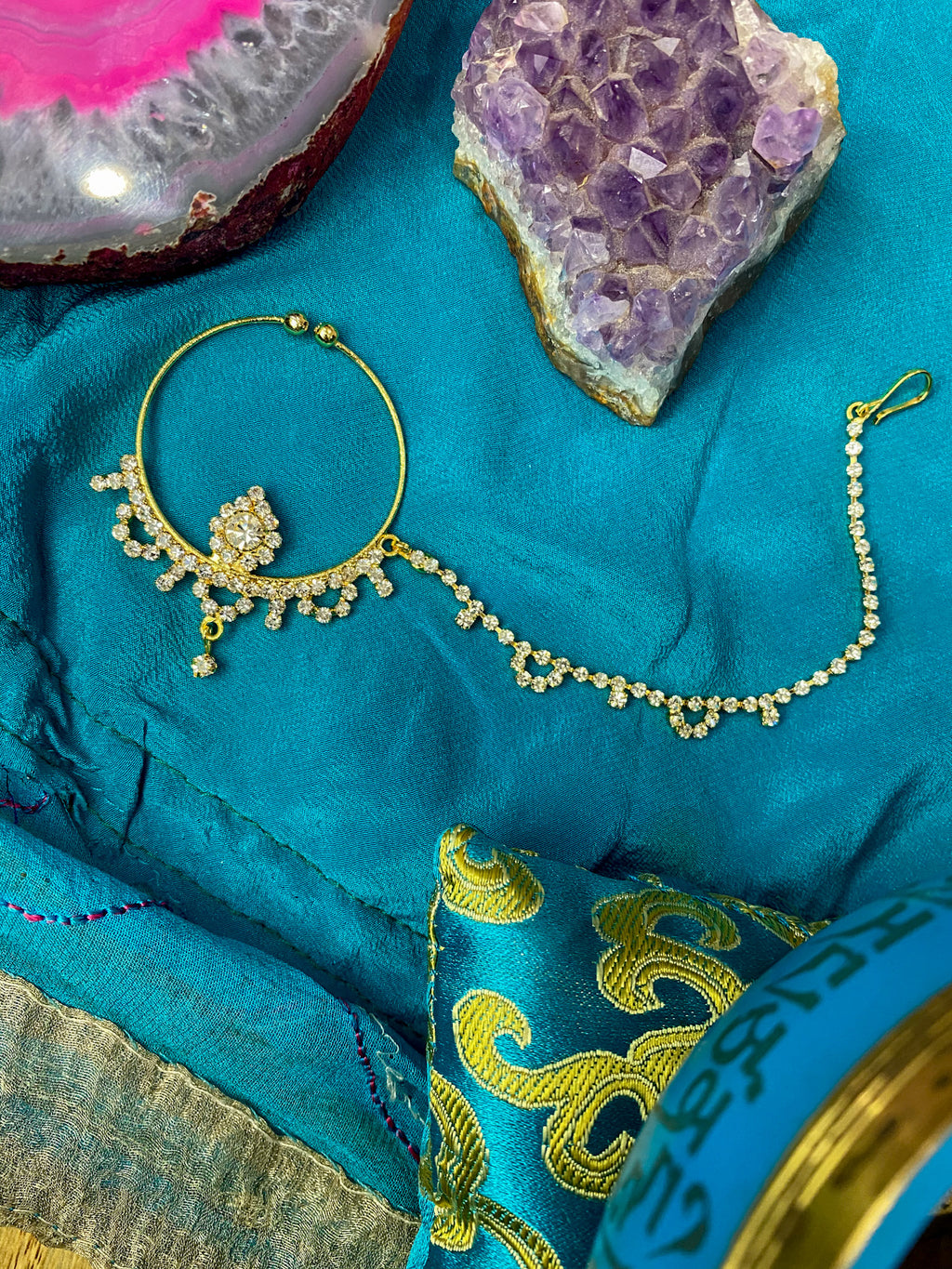 Golden Princess Nose Chain
