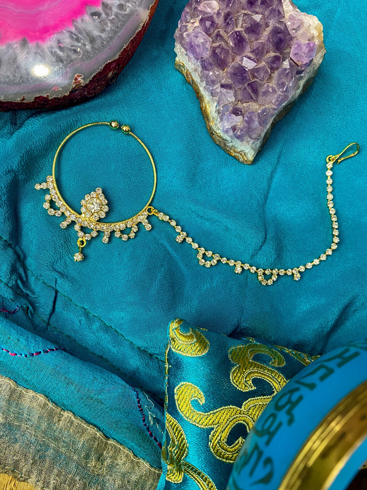 Golden Princess Nose Chain