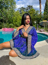 Load image into Gallery viewer, Midnight Blue Mini Babydoll Dress
