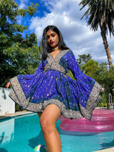 Load image into Gallery viewer, Midnight Blue Mini Babydoll Dress
