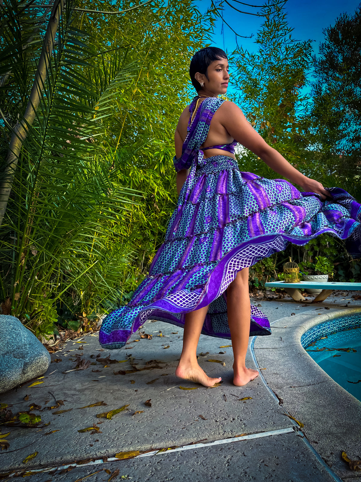 Purple Skies Bollywood Set