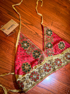 Strawberry Moon Halter Top ( Large cup size)